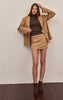 Suede Oversized Dad Blazer
