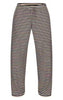 Petite Charcoal Striped Soft Fleece Straight Leg Joggers