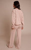 Petite Striped Knitted Trousers