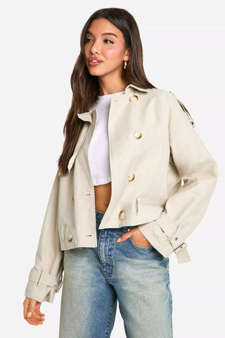 Mara Short Trench Coat