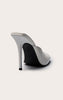 Peep Toe High Heeled Mules