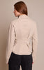 Pleated Cinched Waist Shirt