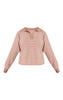 Petite Striped Collar Knitted Jumper