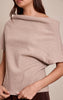 Heavy Brushed Rib One Shoulder Slouchy Top