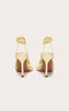 Knot & Lace Heeled Sandals