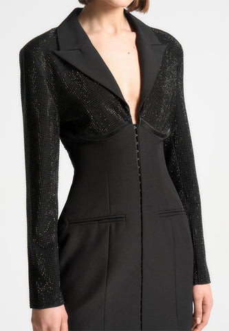 The Noir Spark Dress