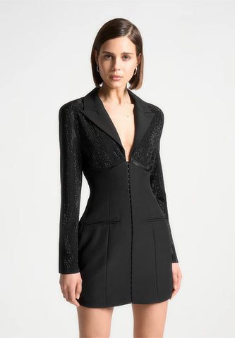 The Noir Spark Dress