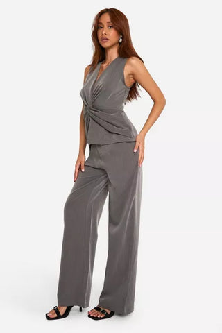 Elevate Wide-Leg High Rise Trousers