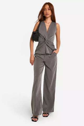 Elevate Wide-Leg High Rise Trousers