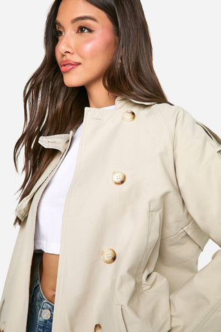 Mara Short Trench Coat