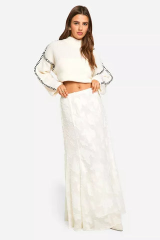 Sunset Bloom Maxi Skirt