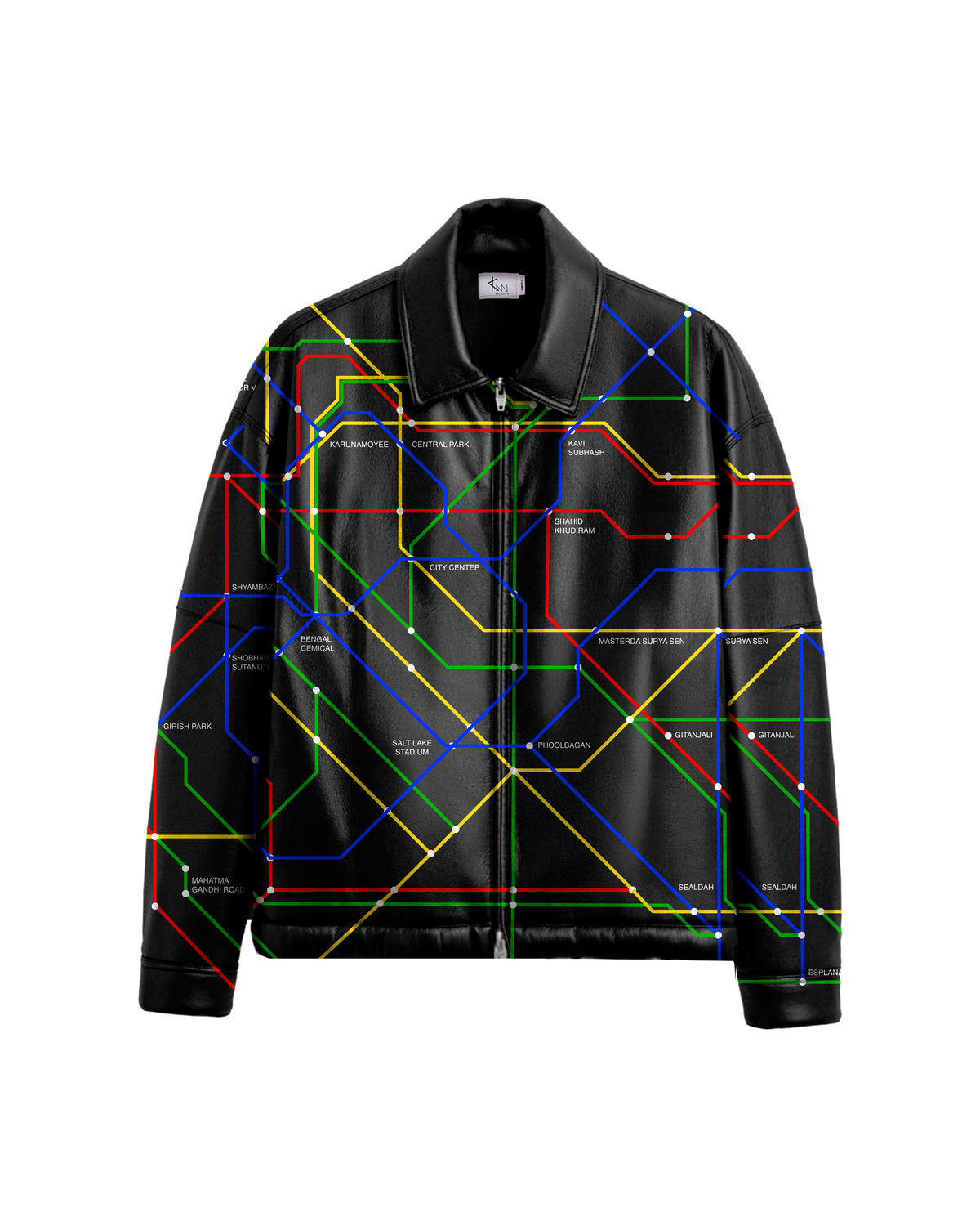 Diabolicalcutta Leather Jacket
