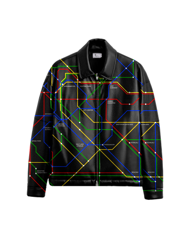 Diabolicalcutta Leather Jacket