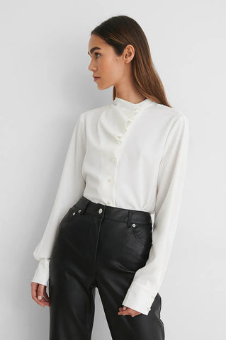 Pearl Button Blouse