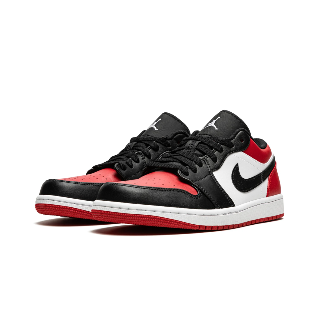 Nike Air Jordan 1 Bred Toe Low