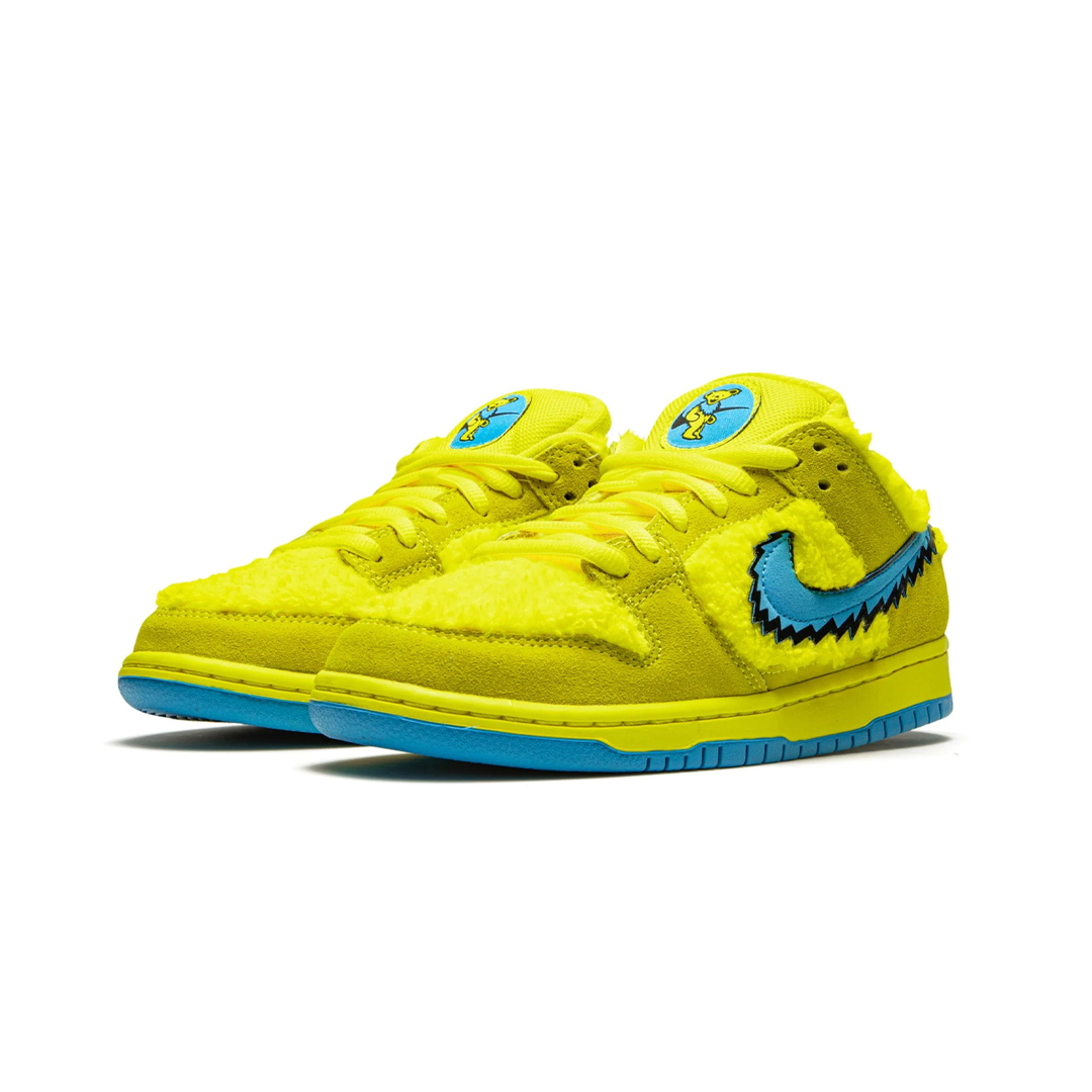 Nike SB Dunk Greatful Dead Yellow UK Dead Bears Yellow