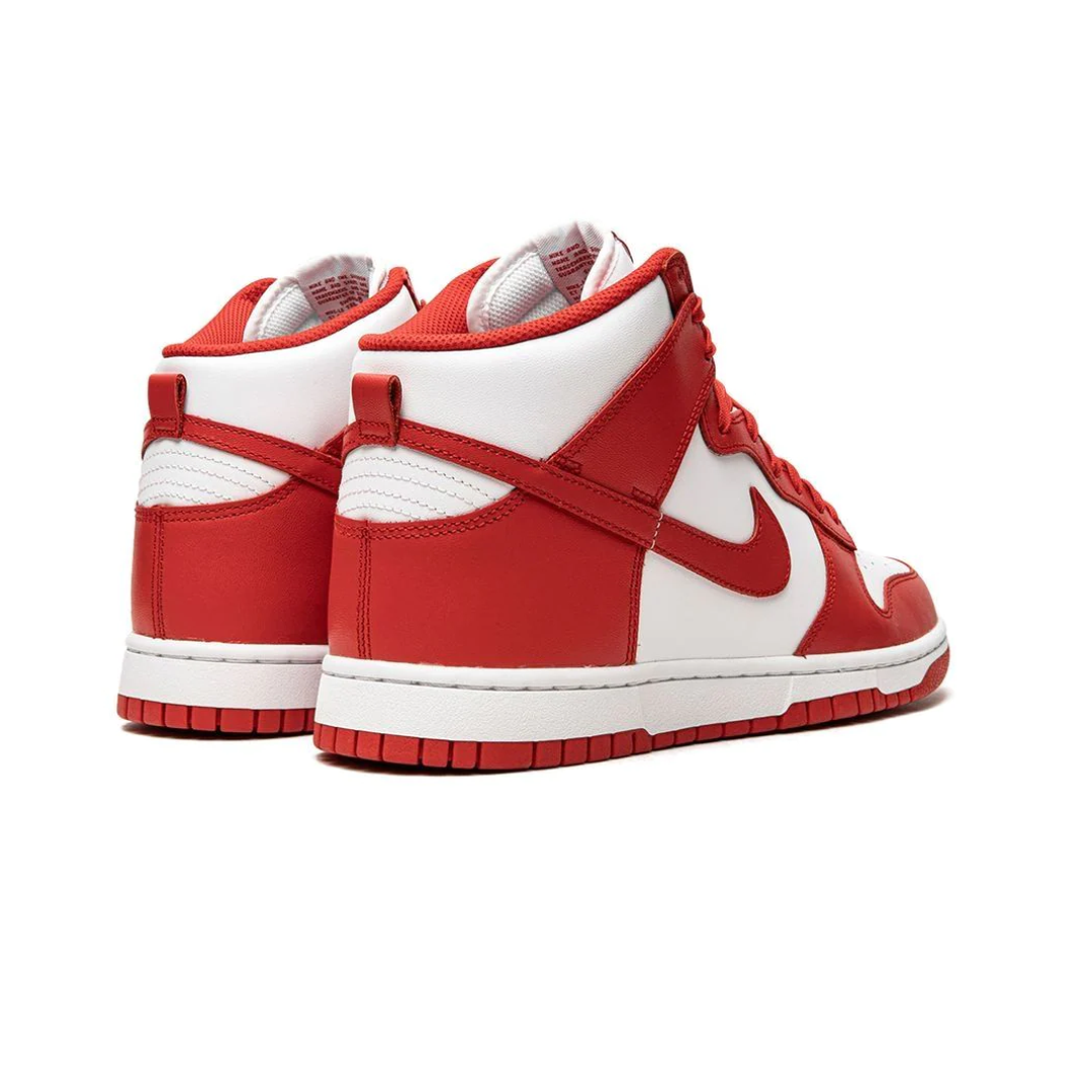Varsity Red Dunks High Red And White Nike UNC Red Dunk High