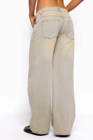 Rogue Distressed Low-Rise Jeans