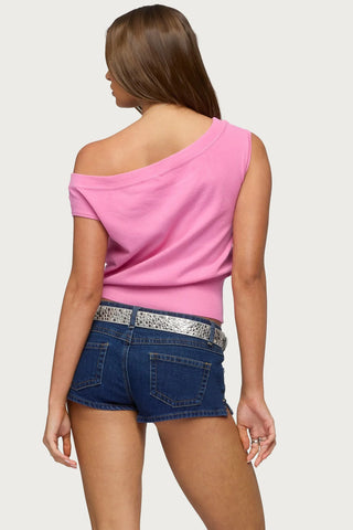 Michaela Luxe Off-Shoulder Top