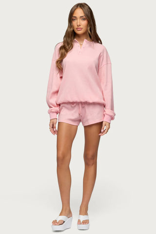 Baila Waffle Henley Top