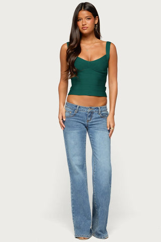 Ianthe Knit Bandage Top