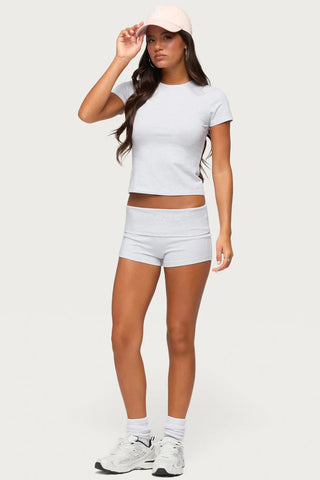 Marleaux Foldover Shorts