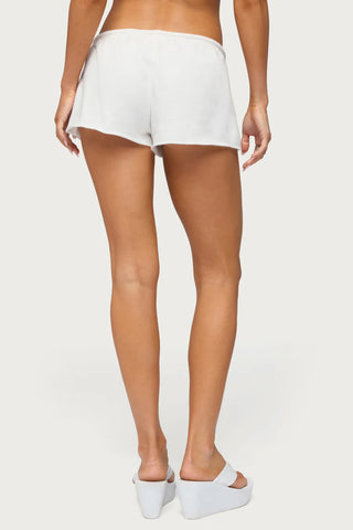 France Low Rise Micro Shorts