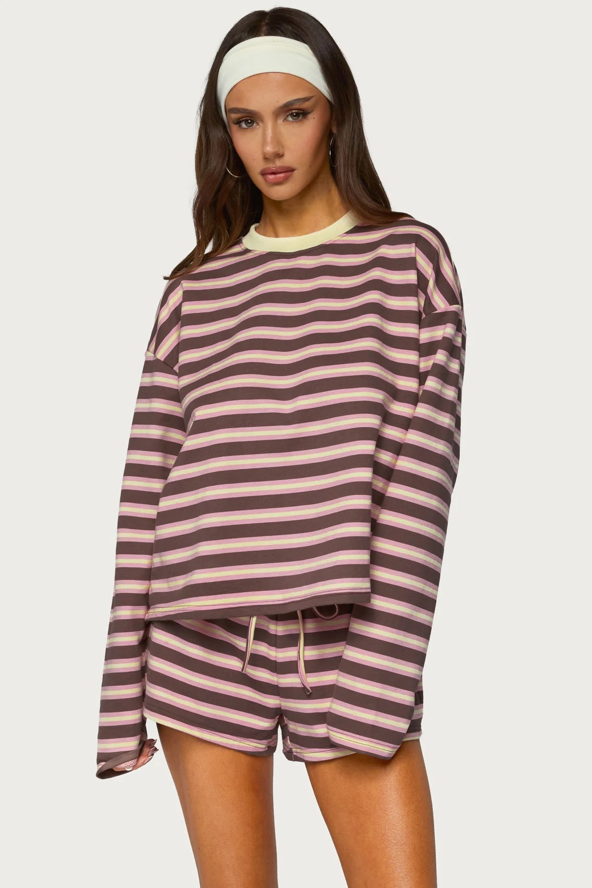 Striped Long Sleeve Top