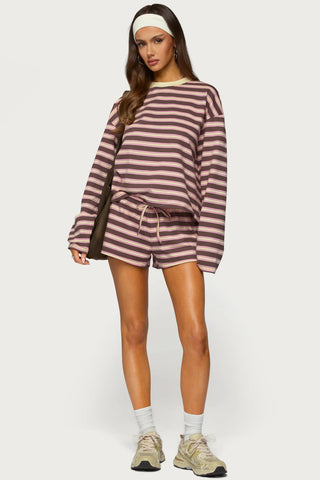 Striped Long Sleeve Top