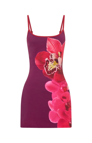 Maybe Later Mini Dress Burning Lily