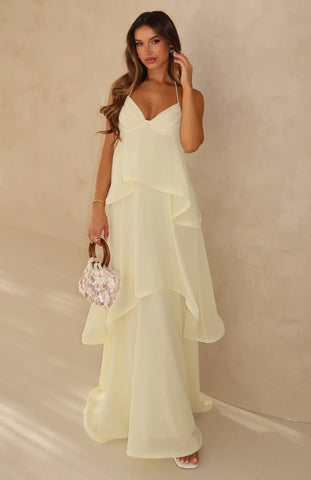 Twirl With Me Maxi Dress Baby Blue