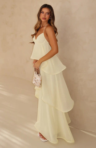 Twirl With Me Maxi Dress Baby Blue